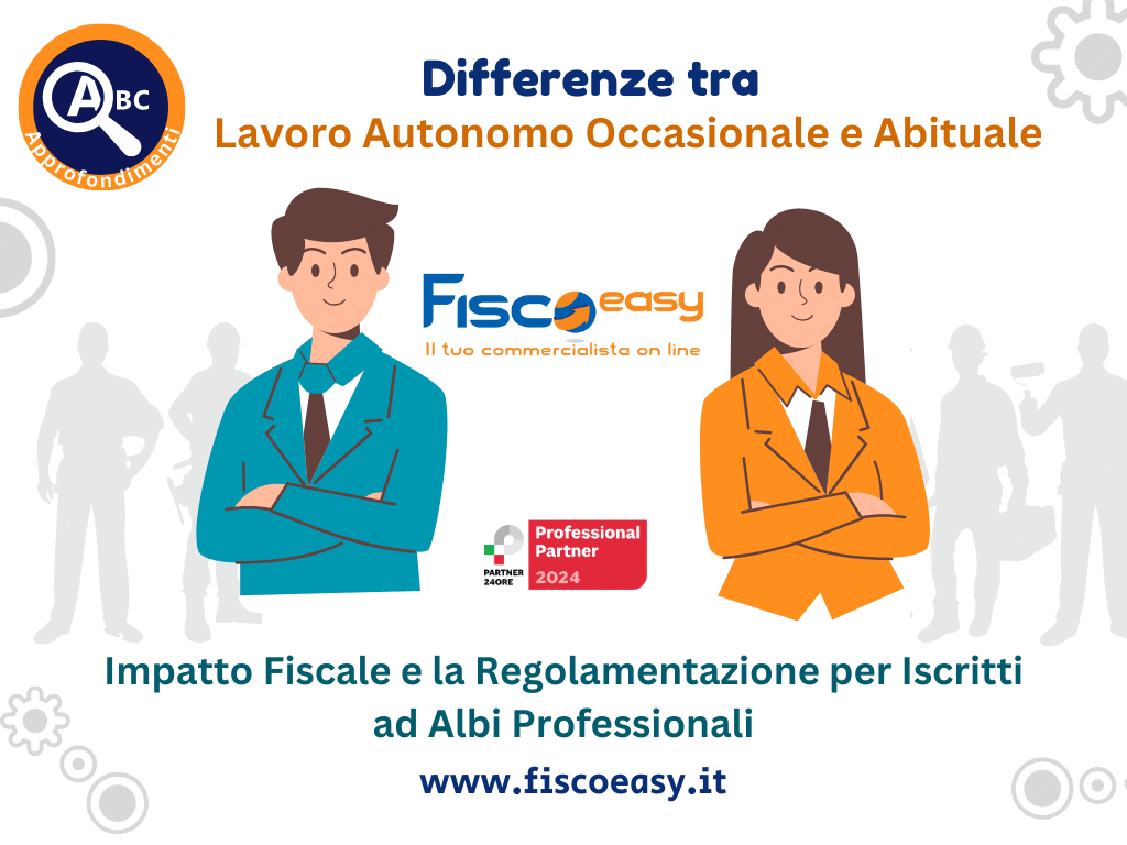 Differenza tra Lavoro Autonomo Occasionale e Abituale