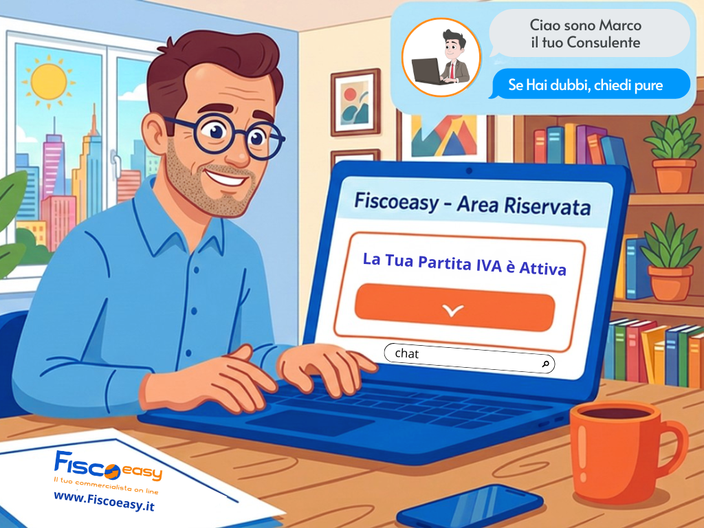 aprire la partita iva online con Fiscoeasy